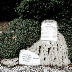 Gedenkstelle für die Opfer der beiden Weltkriege.