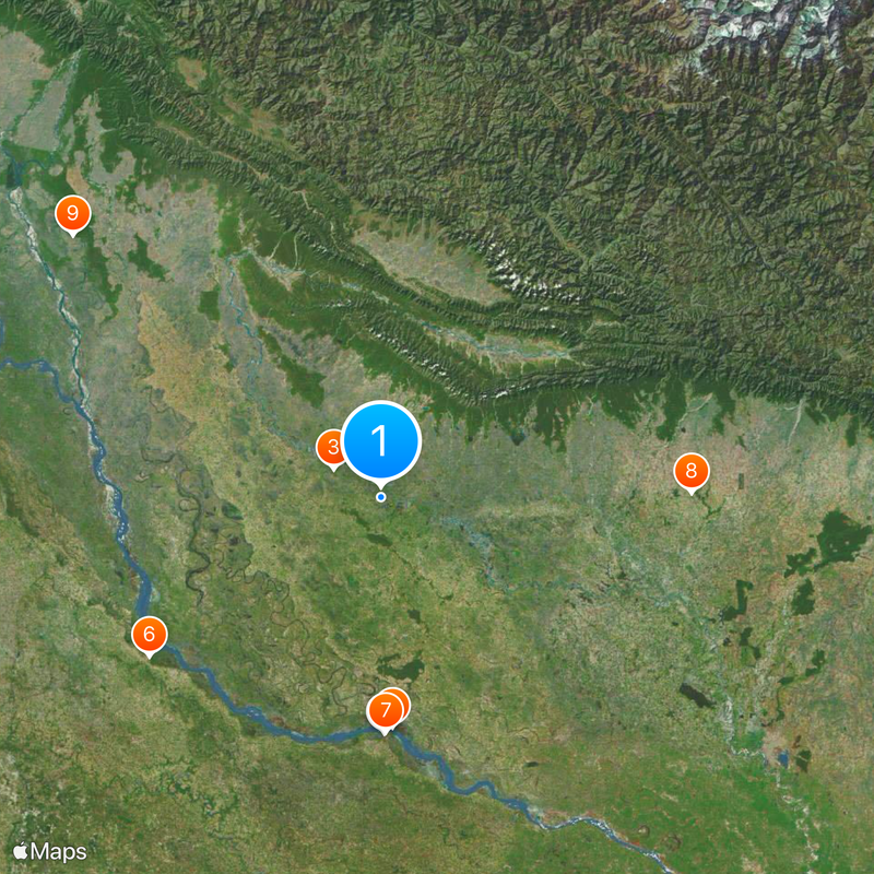 Balrampur Map