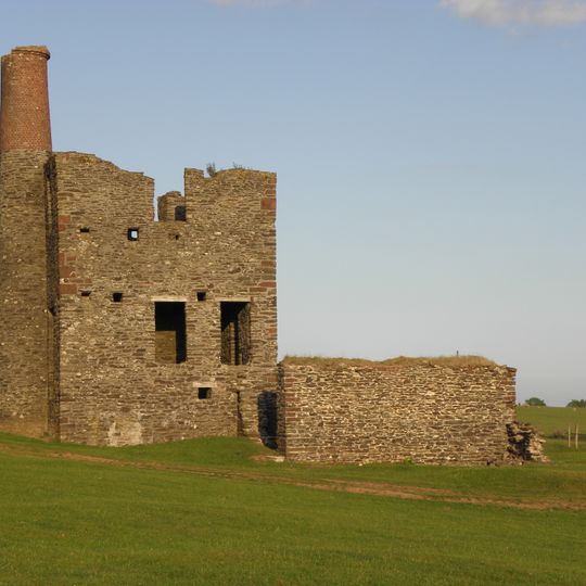 Burrow Farm Engine House And Remains Of Drying Shed About 10 Metres To West