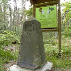 Sächsisch-Preußischer Grenzstein: Pilar Nr. 15