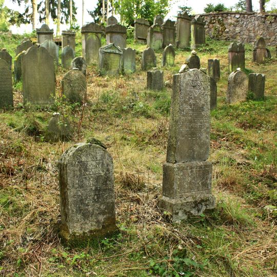 Jewish cemetery in Úbočí