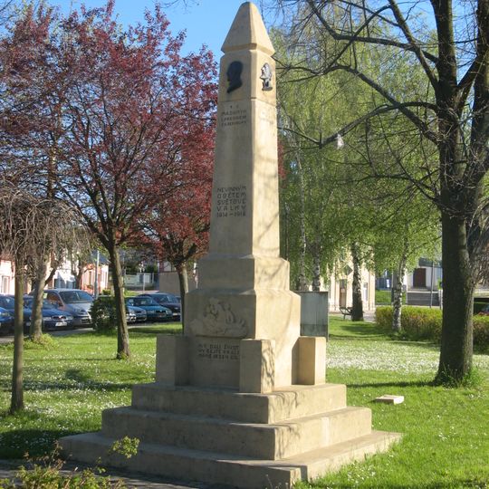 World War I memorial in Brno-Žebětín