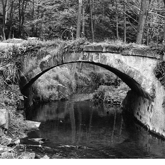 Zwei Brücken über die Kleine Triebisch