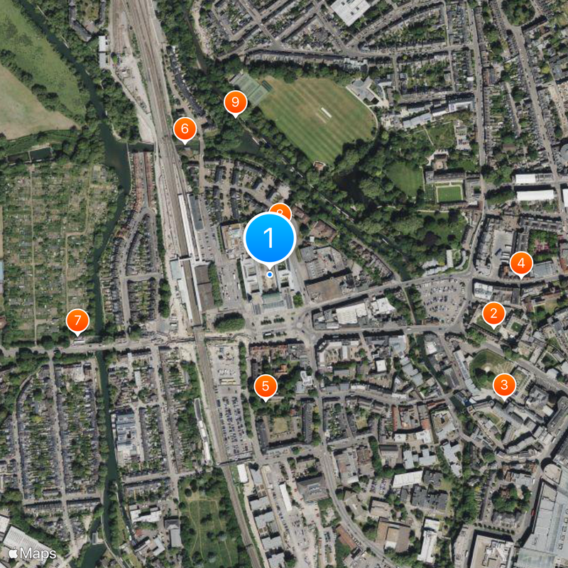 Saïd Business School Map
