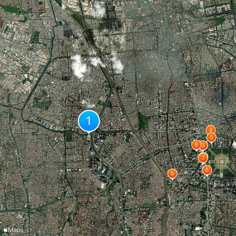 Mal Ciputra Map