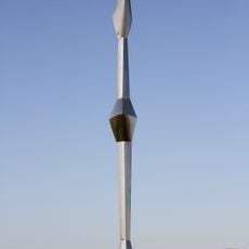 Sonnenanbeter - Stahlplastik von Wander Bertoni