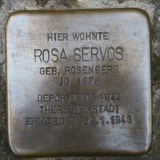 Stolperstein en memoria de Rosa Servos