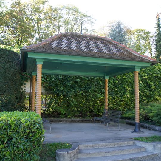 Umfriedung und Pavillon der ehem. Villa Voith