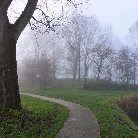 Kerkhof van het verdwenen dorp Vliedorp