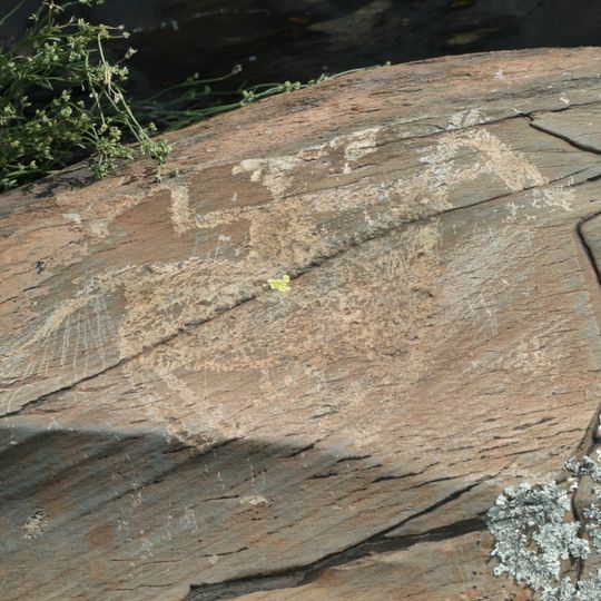 Estación de arte rupestre al aire libre de Domingo García