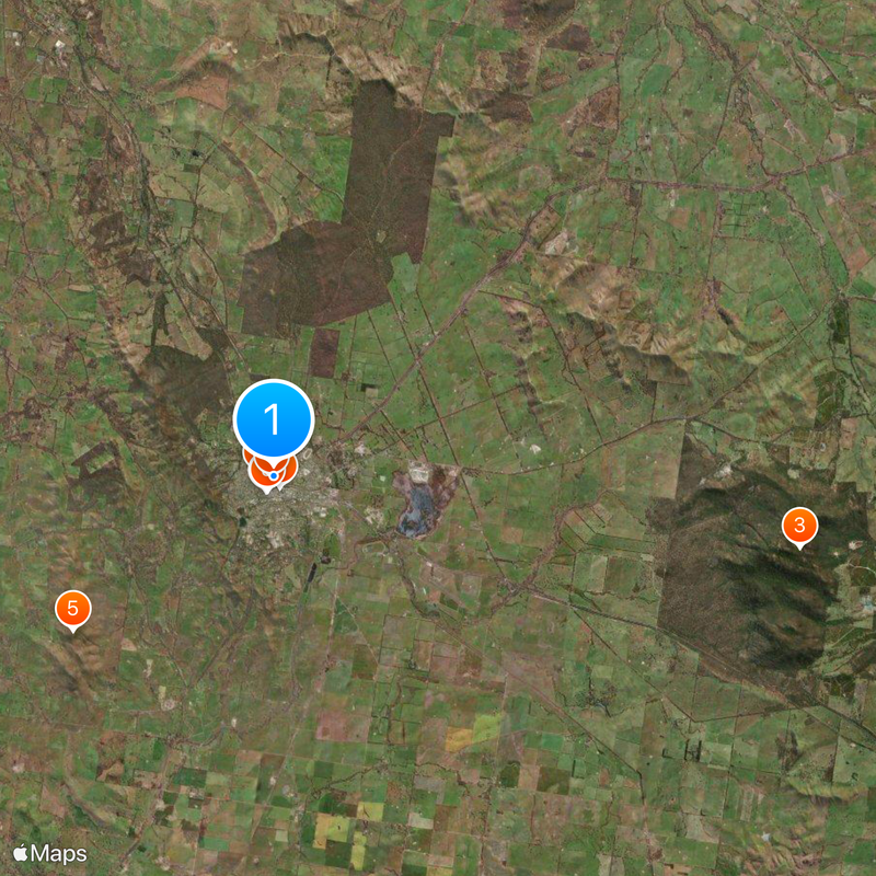 Aradale Mental Hospital Map