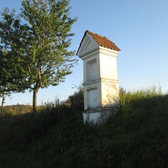 Kaplička na křížové cestě u Načeradce - 5. zastavení