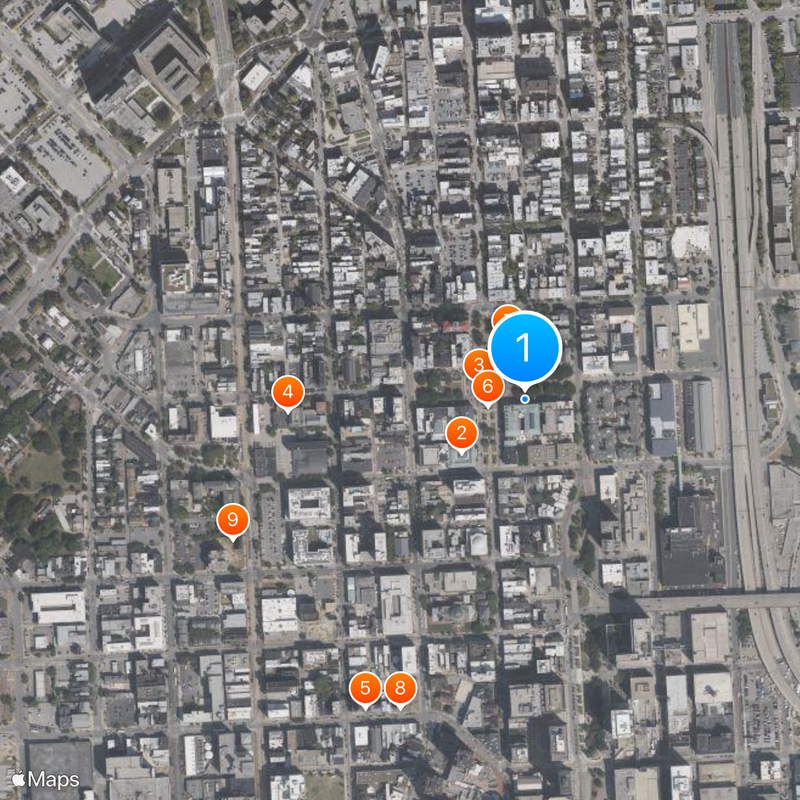 Peabody Institute Map