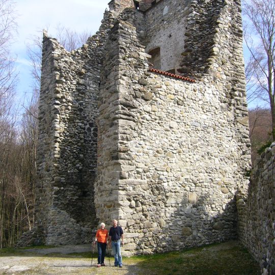 Medieval castle ruin Neuburg