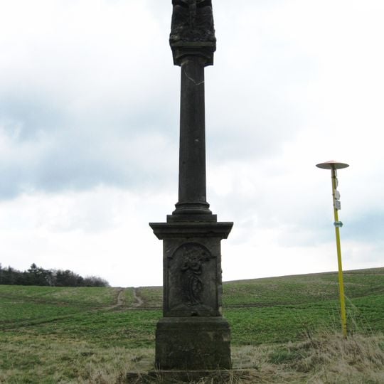 Sloup se sousoším Nejsvětější Trojice