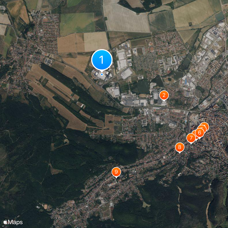 Hasseröder Map