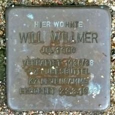 Stolperstein en memoria de Willi Willmer