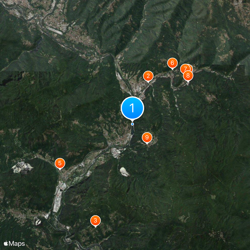 Ponte della Maddalena Mapa