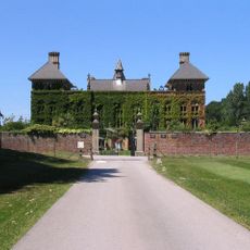 Garden Walls, Corner Turrets, Gates And Gate Piers At Soughton Hall