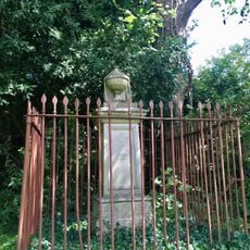 Memorial to the Reverend Lisle in Churchyard of Church of St Mary the Blessed Virgin