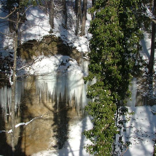 Schlucht am Mariaberg bei Thingers