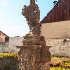Statue of Saint Zdislava in Jablonné v Podještědí