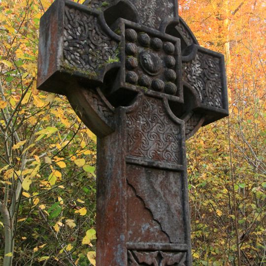 Memorial Cross 300 Metres East Of Light Birks Farmhouse