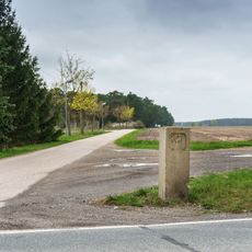 Sächsisch-Preußischer Grenzstein: Pilar Nr. 195