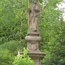 Statue of Adalbert of Prague in Rabštejn nad Střelou