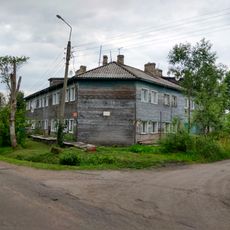 Дом, в котором в 1919 г. жил поэт Ялмари Виртанен (Олонец)