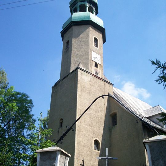 Kościół ewangelicki , ob. rzym.-kat . św. Michała Archanioła