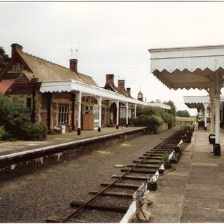 Wolferton Station Downside