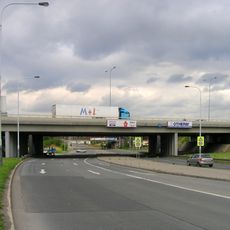 Bridge of Jižní spojka over Chodovská street