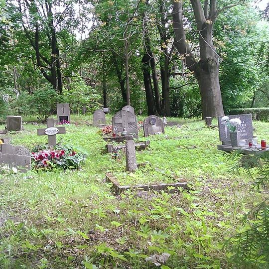 Old orthodox cemetery in Poznań