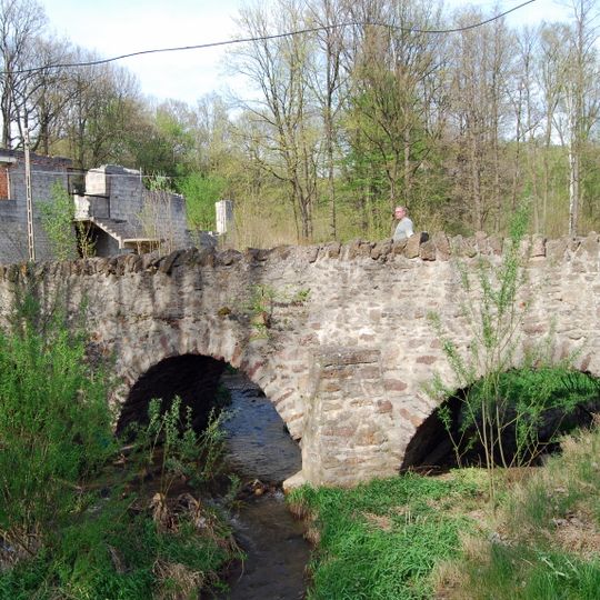 Stone bridge in Świerzawa