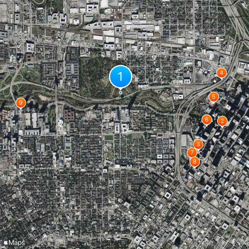 Greater Houston Map