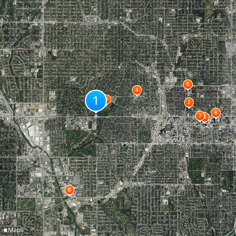 University of Nebraska Omaha Map