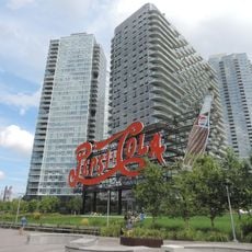 Pepsi-Cola sign
