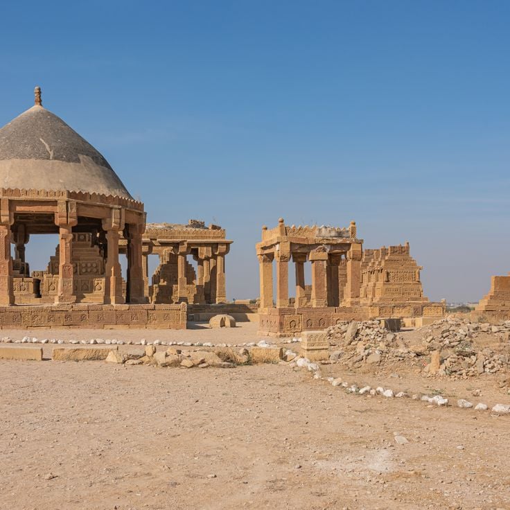 The Chaukhandi Tombs