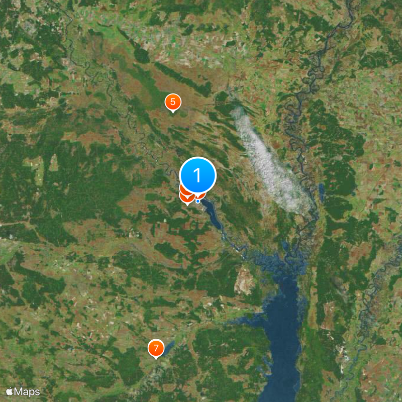 Nouvelle arche de confinement Carte