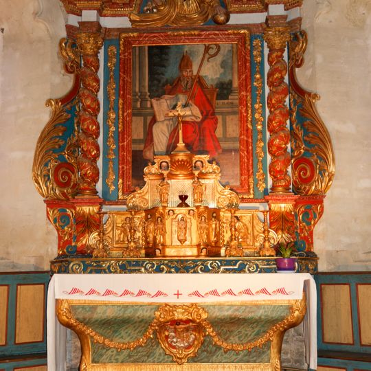 Altar, garniture, altarpiece of St Blaise