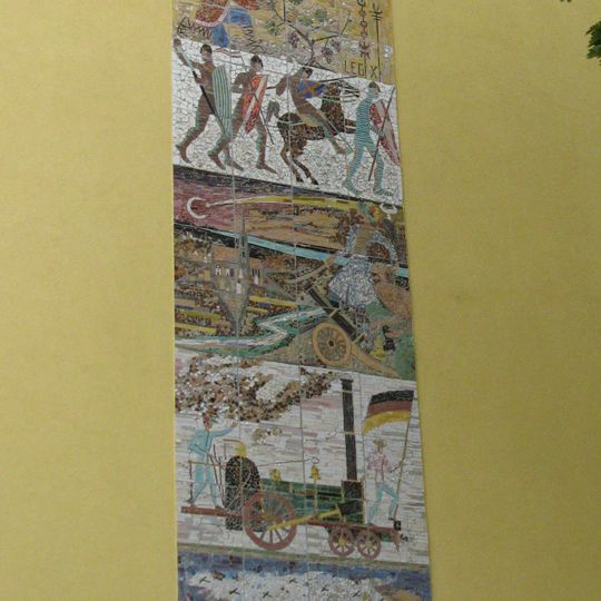 Mosaik Szenen aus der Geschichte Favoritens