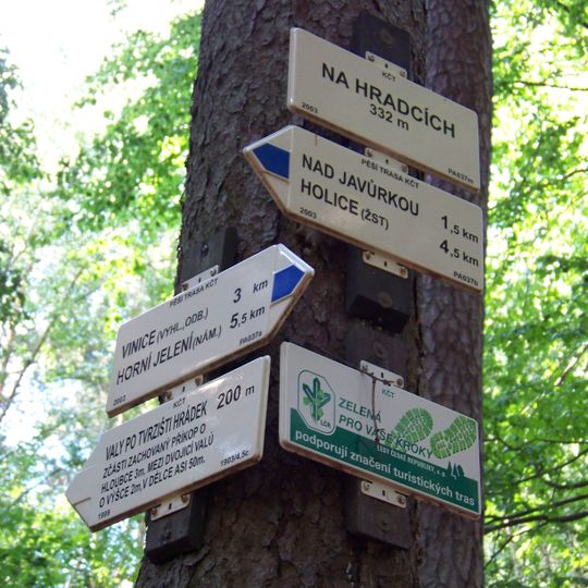 Rozcestník Na Hradcích