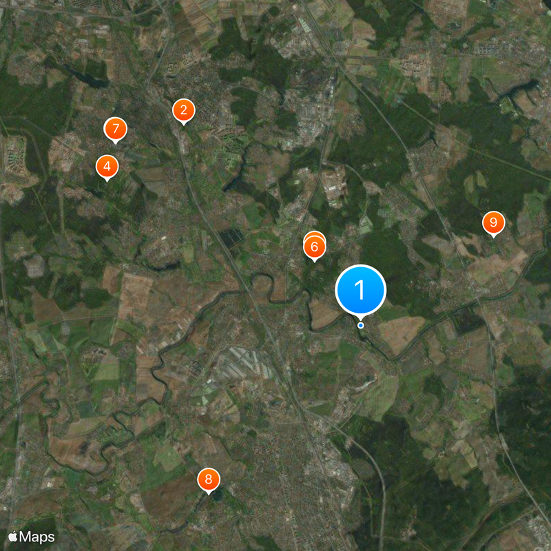Syany Map