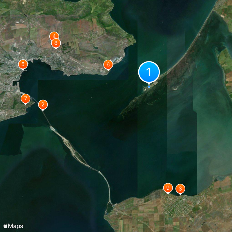 Port Kavkaz Map