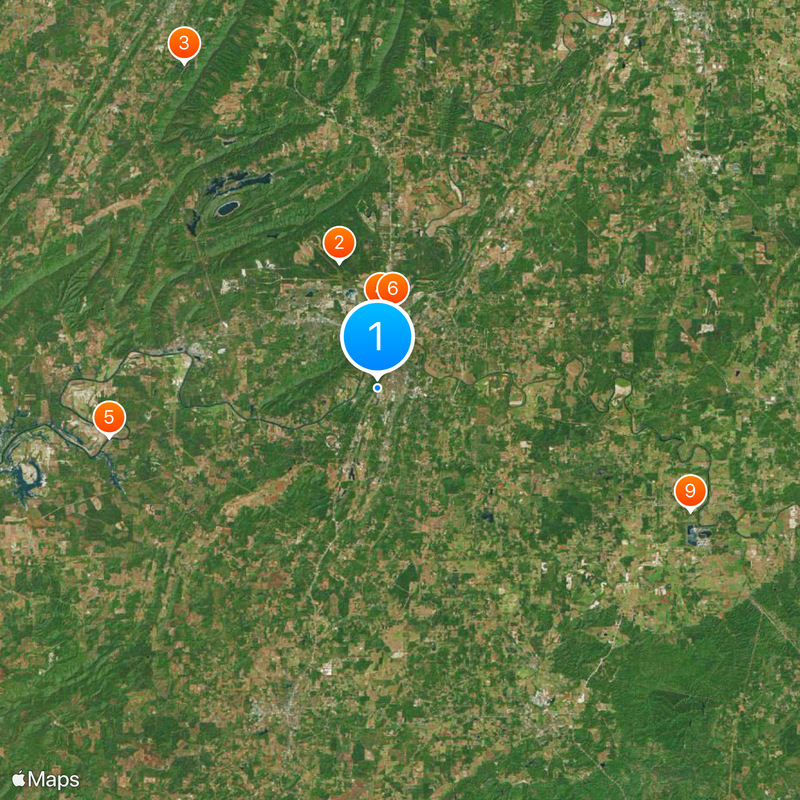 Darlington School Map