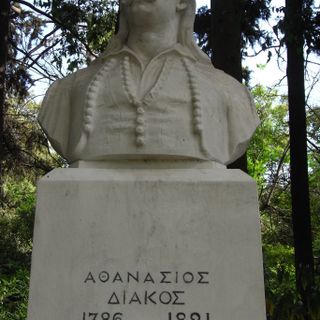 Bust of Athanassios Diakos
