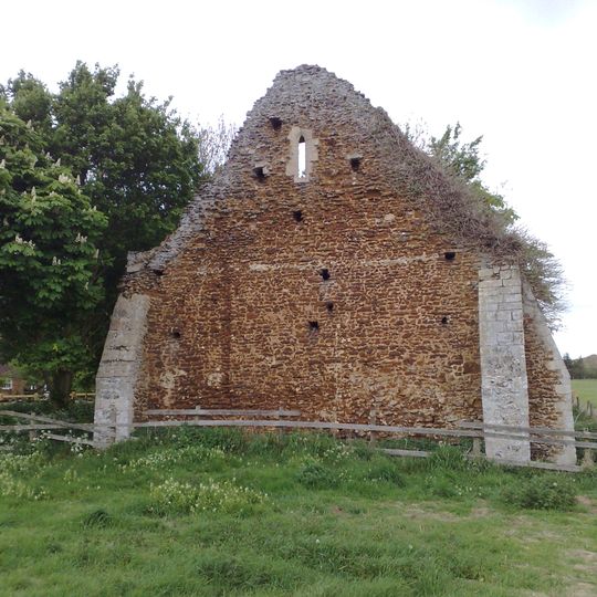 Remains Of Benedictine Priory At Tf 673 140