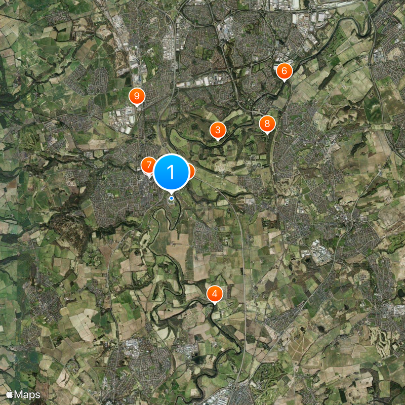 Riverside Ground Map