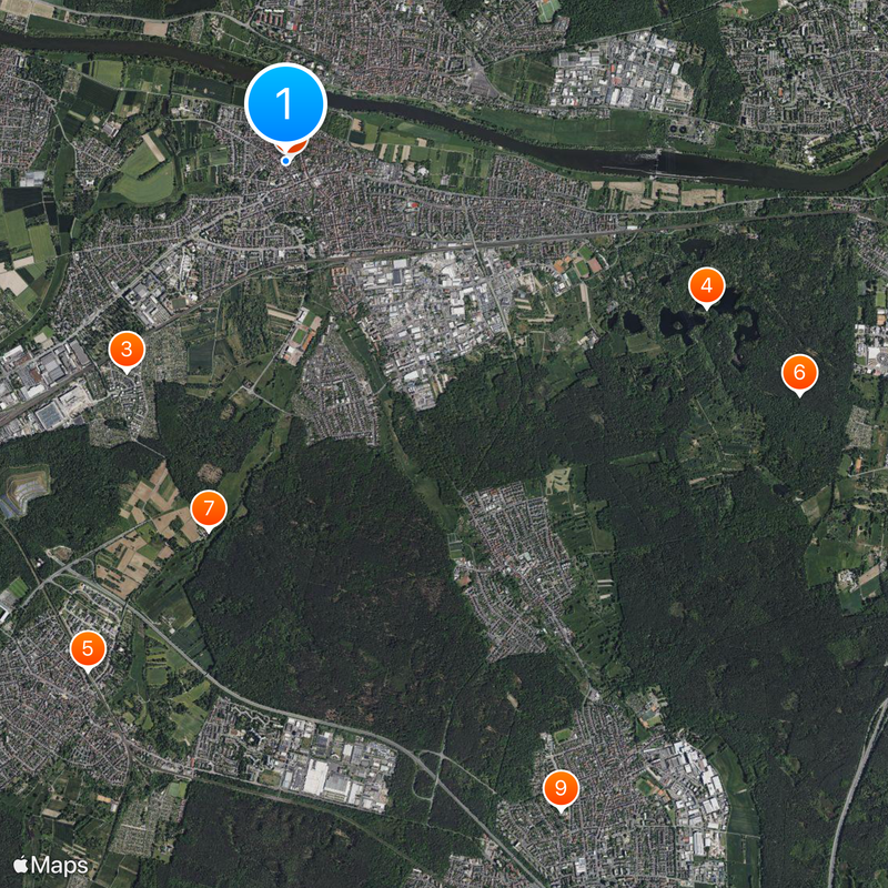 Mühlheim am Main Mapa